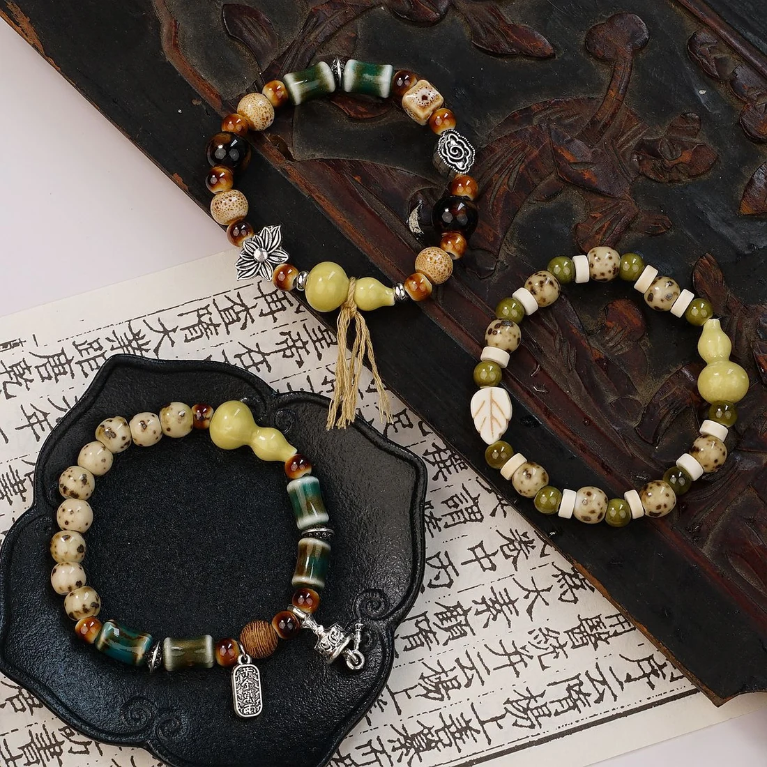 Beaded bracelets